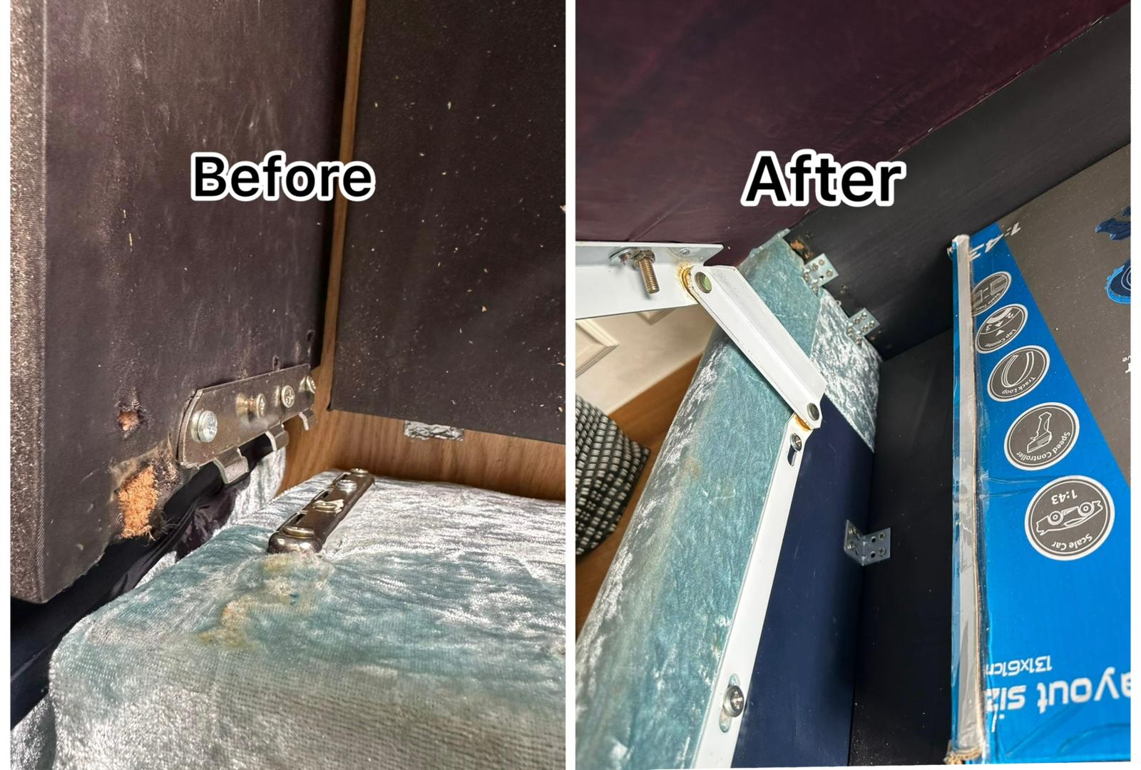 Kitchen Cabinet Door Hinge Replacement / Repair Service in Singapore